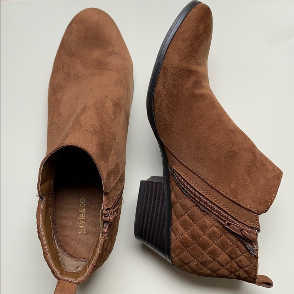 Brown Ankle Booties